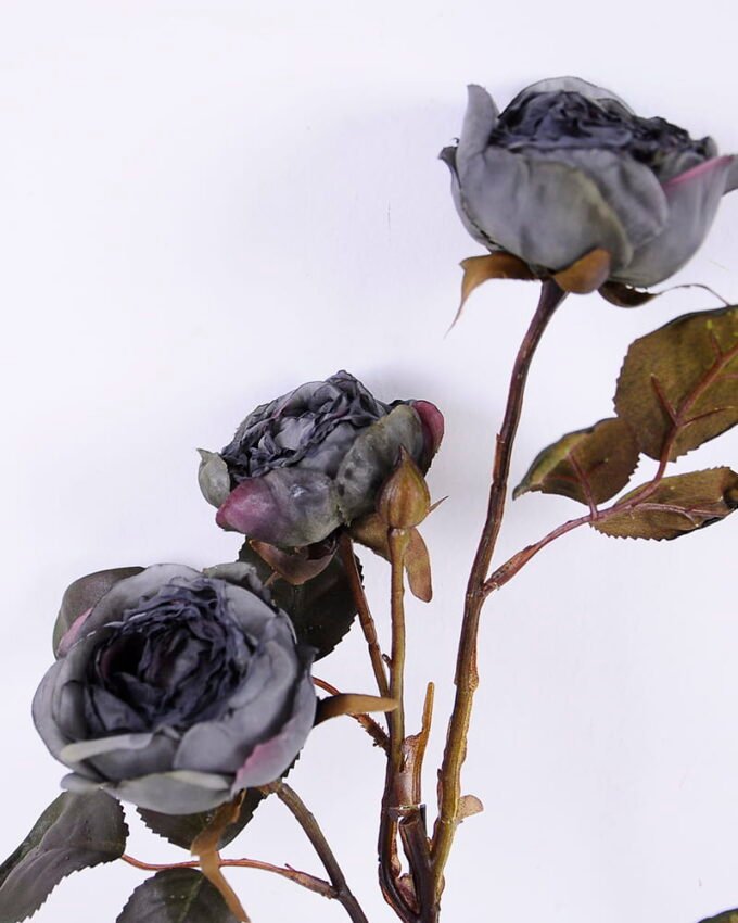 Artificial Flower 17*51CM Burning Rose*3 GS-25820019-B1