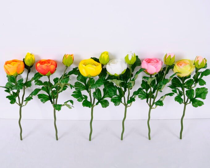 Artificial Flower 12*35CM Camellia Spray*2 GS-05520120-W1