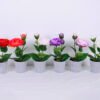 Artificial Flower 12*12*28CM Camellia in plastic pot GS-05520138-Z1