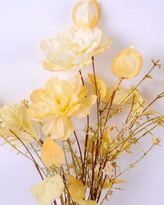 Artificial Flower 20*62cm Flwoer bush GS-53020018-Y1 Bouquet YeahFlower is one of Chinese leading OEM manufacturers and exporters , supplying the silk flowers, wholesale artificial trees Artificial Flower 20*62cm Flwoer bush GS-53020018-Y1