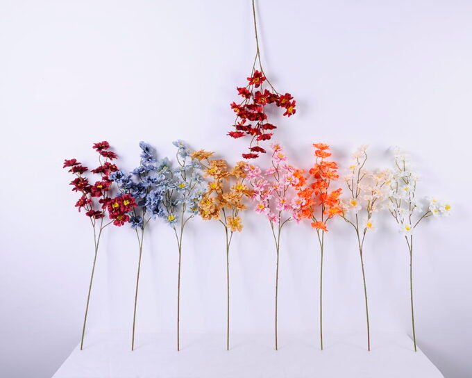 Artificial Flower 19*63CM Flwoer  spray*3 GS-27420006-W1