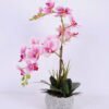 Artificial Flower 33*16*60cm Orchid in cement pot GS-06920071