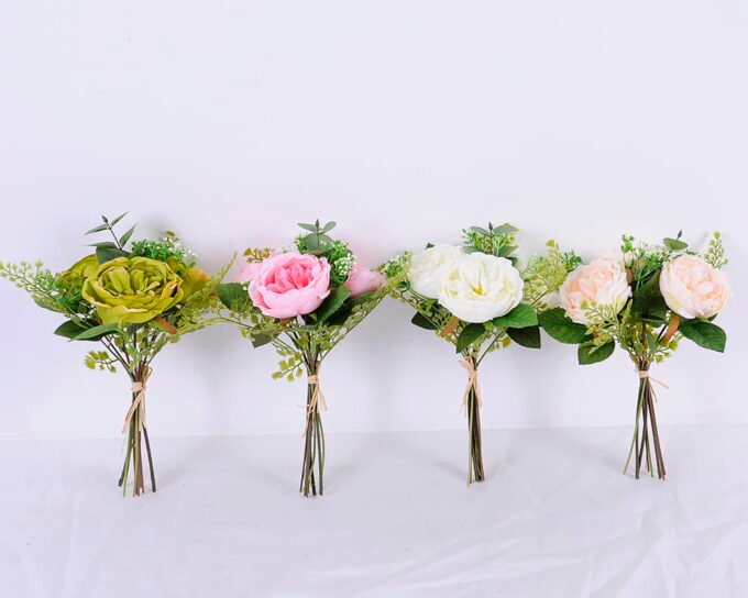 Artificial Flower Peony Fern bouquet 10 GS-51920005-C1_6 Artificial Flower 18*29cm Peony&Fern bouquet*10 GS-51920005-C1