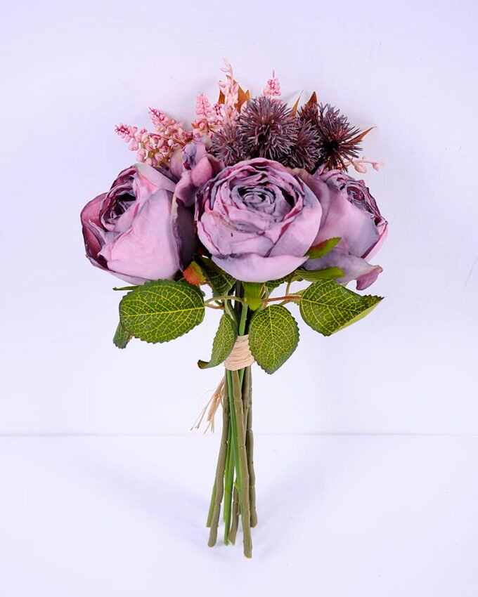 Artificial Flower Rose bouquet 11 GS-05520148-Z1_3 Artificial Flower 17*32CM Rose bouquet*11 GS-05520148-Z1