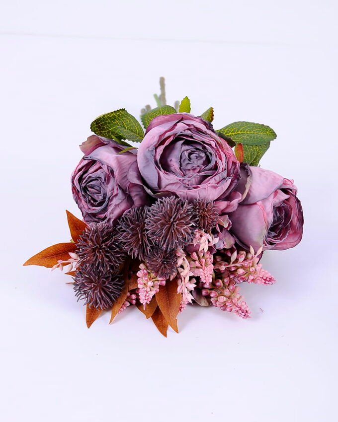 Artificial Flower Rose bouquet 11 GS-05520148-Z1_5 Artificial Flower 17*32CM Rose bouquet*11 GS-05520148-Z1