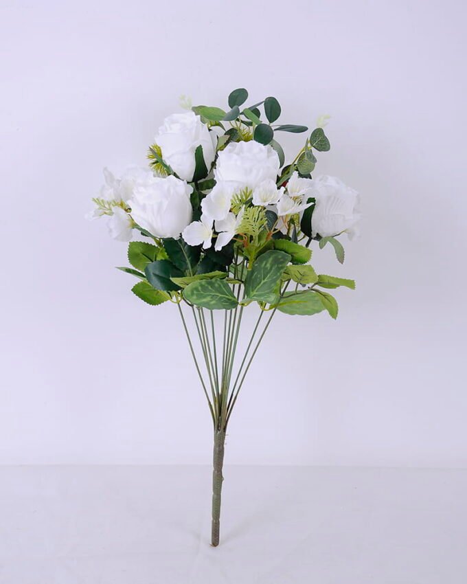 Artificial Flower 21*48CM Rose bush*12 GS-05520143