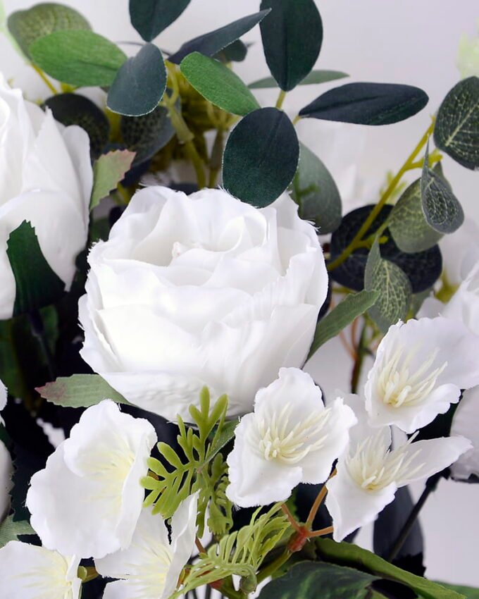 Artificial Flower 21*48CM Rose bush*12 GS-05520143