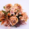 Artificial Flower 23*42CM Rose bush*12 GS-05520147-K1