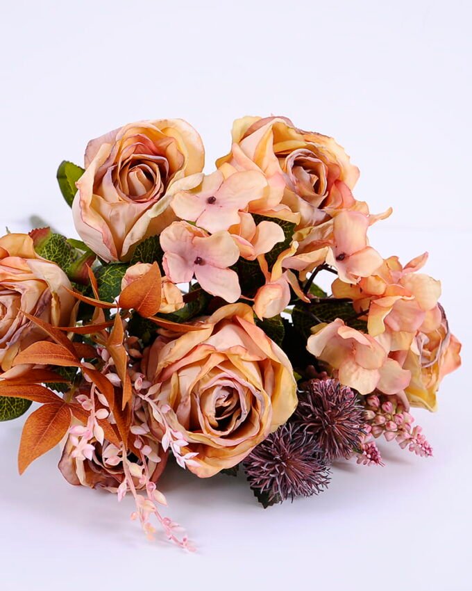 Artificial Flower 23*42CM Rose bush*12 GS-05520147-K1