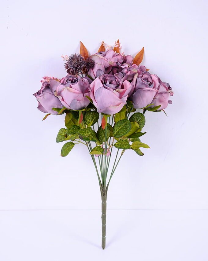 Artificial Flower 23*42CM Rose bush*12 GS-05520147-Z1