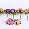 Artificial Flower 23*42CM Rose bush*12 GS-05520147-Z1