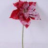 Artificial Flower 22*37CM Singel poinsettia GS-15420030-R1