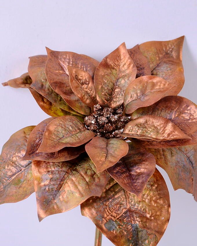 Artificial Flower Singel poinsettia GS-15420033_6 Artificial Flower 22*37CM Singel poinsettia GS-15420033