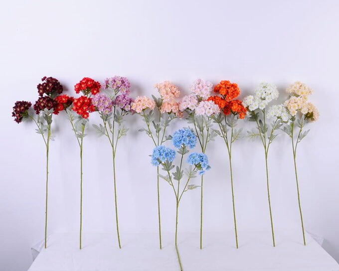 Artificial Flower 19*63CM snowball spray GS-27420005-R2