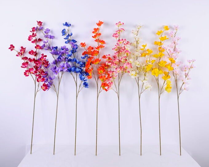 Artificial Flower 19*106CM wolfberry flower spray GS-12820006-B1