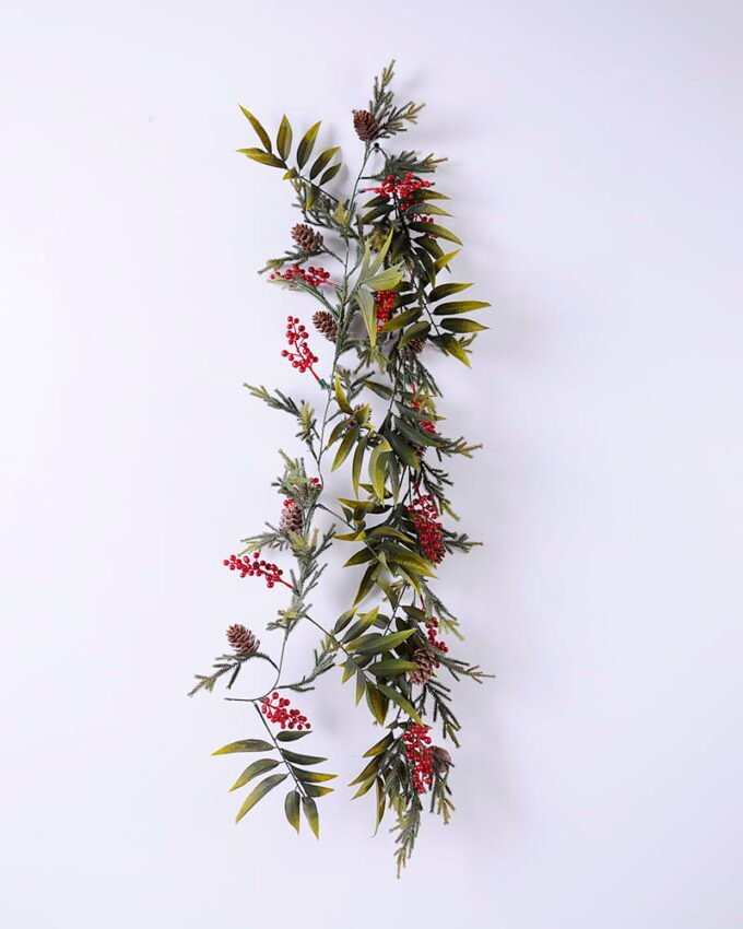 Artificial Plant Berry Garland GS-54020059_3 Artificial Plant 24*173CM Berry Garland GS-54020059