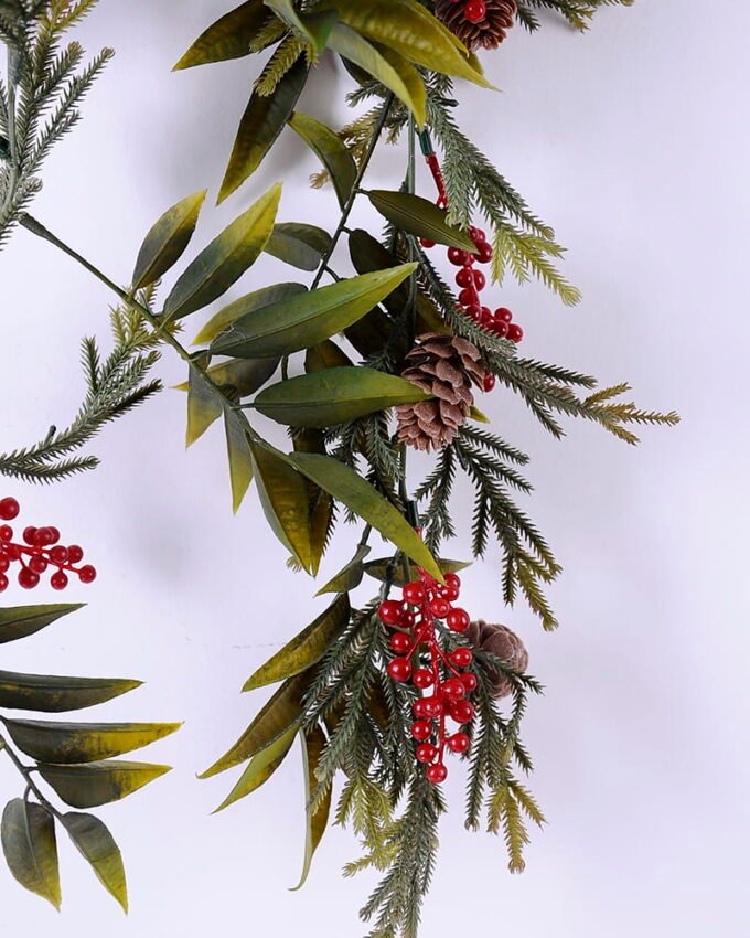 Artificial Plant Berry Garland GS-54020059_5 Artificial Plant 24*173CM Berry Garland GS-54020059