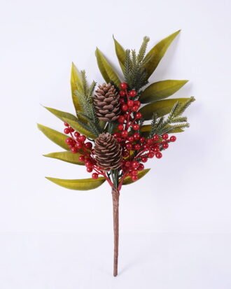 Artificial Plant 17*31CM Berry&Pine cone spray GS-54020058 Christmas Item YeahFlower is one of Chinese leading OEM manufacturers and exporters , supplying the silk flowers, wholesale artificial trees Artificial Plant 17*31CM Berry&Pine cone spray GS-54020058