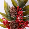 Artificial Plant 17*31CM Berry&Pine cone spray GS-54020058
