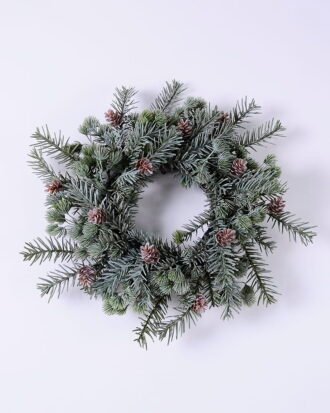 Artificial Plant 41*41*8CM Berry wreath GS-54020057 Christmas Item YeahFlower is one of Chinese leading OEM manufacturers and exporters , supplying the silk flowers, wholesale artificial trees Artificial Plant 41*41*8CM Berry wreath GS-54020057