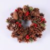 Artificial Plant D:29*H:9CM Pine cones wreath GS-33020015