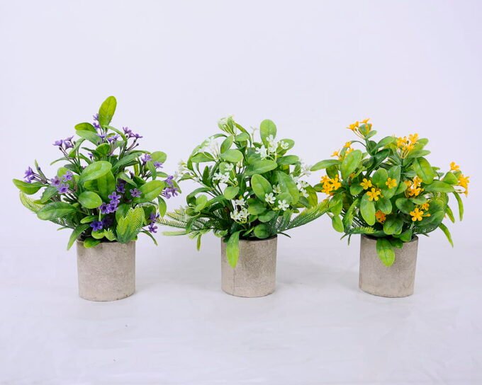 Artificial Plant 18*18*23cm Grass In Paper Pot GS-38920014-W1