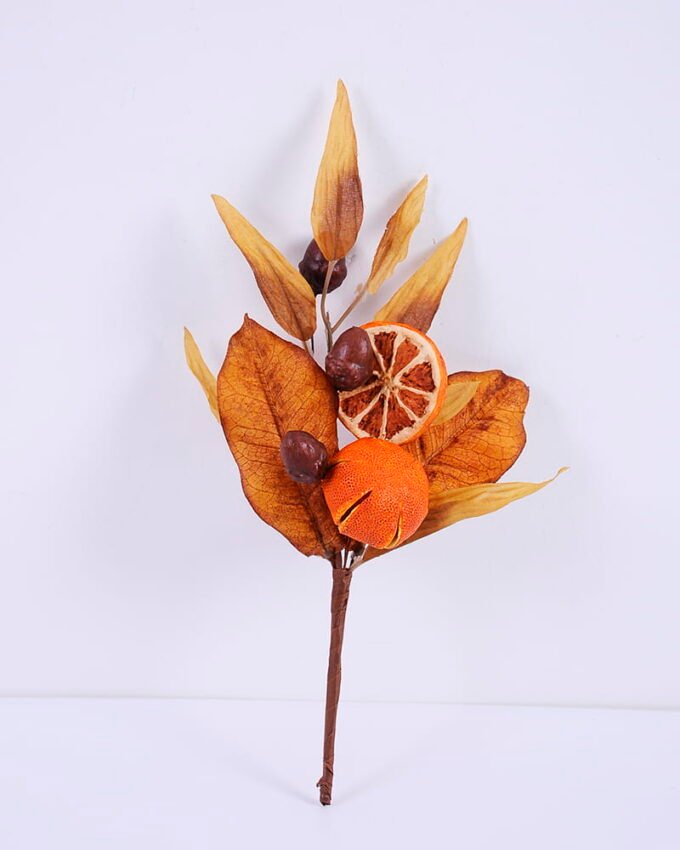 Artificial Plant 18*35CM Orange spray GS-13620021