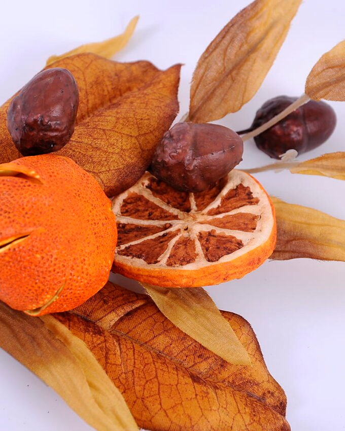 Artificial Plant 18*35CM Orange spray GS-13620021