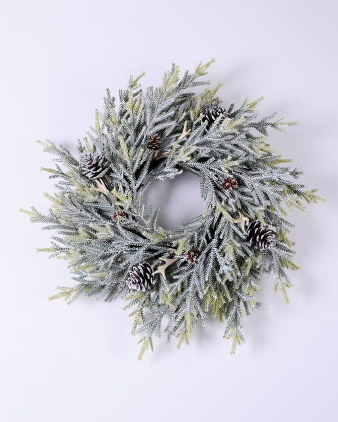 Artificial Plant Pine needle wreath GS-54020063_4 Artificial Plant 49*49*7CM Pine needle wreath GS-54020063