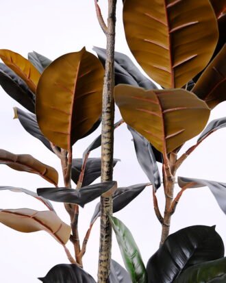 Artificial Plant 46*60*130CM Rubber wood tree in plastic pot/lvs56 GS-48520132