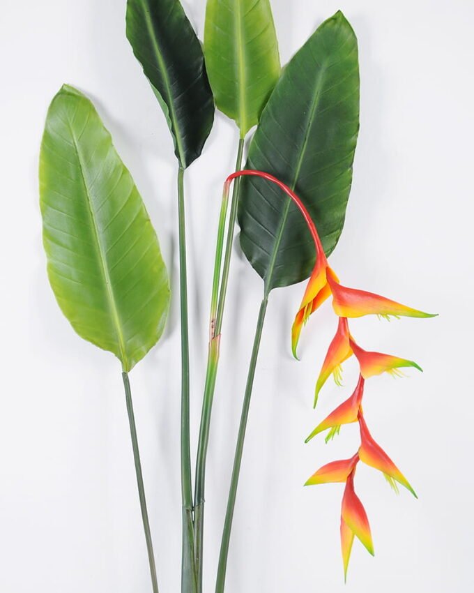 Artificial Flower 154CM Bird of paradise GS-41520035-O1 Single Flowers YeahFlower is one of Chinese leading OEM manufacturers and exporters , supplying the silk flowers, wholesale artificial trees