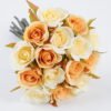 Artificial Flower Autumn Rose bouquet*15 GS-0690183-W1 Bouquet YeahFlower is one of Chinese leading OEM manufacturers and exporters , supplying the silk flowers, wholesale artificial trees