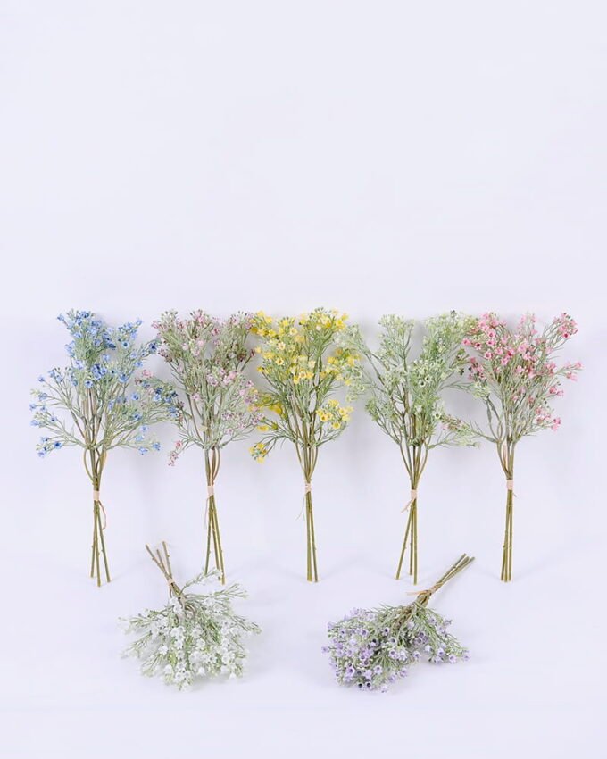 Artificial Flower 17*38cm Bellflower Bouquet*3 GS-26220110-Y1 Bouquet YeahFlower is one of Chinese leading OEM manufacturers and exporters , supplying the silk flowers, wholesale artificial trees