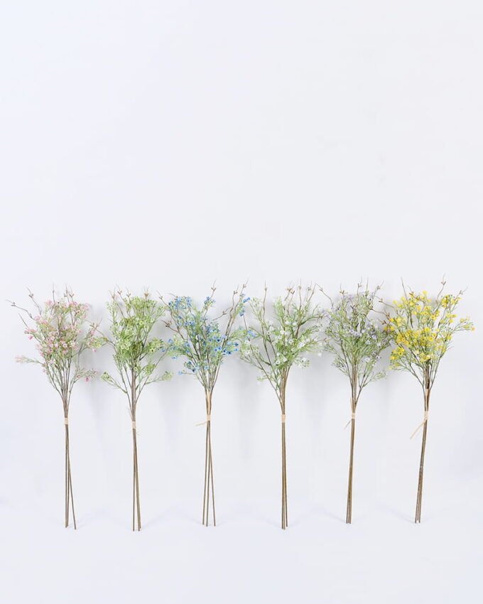 Artificial Flower 25*64cm Bellflower Bouquet*3 GS-26220112-Y1 Bouquet YeahFlower is one of Chinese leading OEM manufacturers and exporters , supplying the silk flowers, wholesale artificial trees