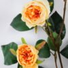 Artificial Flower 17*73CM Chinese rose spray GS-53620043-Y1 Single Flowers YeahFlower is one of Chinese leading OEM manufacturers and exporters , supplying the silk flowers, wholesale artificial trees