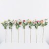 Artificial Flower 16*69CM Chinese rose spray GS-53620044-Y1 Single Flowers YeahFlower is one of Chinese leading OEM manufacturers and exporters , supplying the silk flowers, wholesale artificial trees
