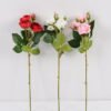 Artificial Flower 14*47CM Chinese rose spray GS-53620049-R1 Single Flowers YeahFlower is one of Chinese leading OEM manufacturers and exporters , supplying the silk flowers, wholesale artificial trees