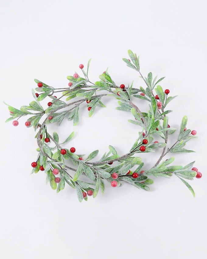 Artificial Flower 17*184cm Christmas garland GS-57621001 Christmas Item YeahFlower is one of Chinese leading OEM manufacturers and exporters , supplying the silk flowers, wholesale artificial trees