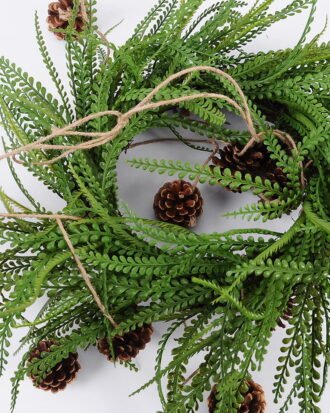 Artificial Flower 50*50*88CM Christmas weath GS-52720009 Banners&Garlands YeahFlower is one of Chinese leading OEM manufacturers and exporters , supplying the silk flowers, wholesale artificial trees Artificial Flower 50*50*88CM Christmas weath GS-52720009 Banners&Garlands YeahFlower is one of Chinese leading OEM manufacturers and exporters , supplying the silk flowers, wholesale artificial trees