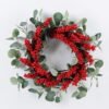 Artificial Flower 50*15CM Christmas wreath GS-52721003 Banners&Garlands YeahFlower is one of Chinese leading OEM manufacturers and exporters , supplying the silk flowers, wholesale artificial trees