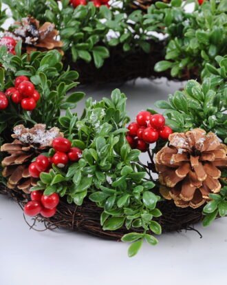 Artificial Flower 38*12CM Christmas wreath GS-52721004 Banners&Garlands YeahFlower is one of Chinese leading OEM manufacturers and exporters , supplying the silk flowers, wholesale artificial trees Artificial Flower 38*12CM Christmas wreath GS-52721004 Banners&Garlands YeahFlower is one of Chinese leading OEM manufacturers and exporters , supplying the silk flowers, wholesale artificial trees