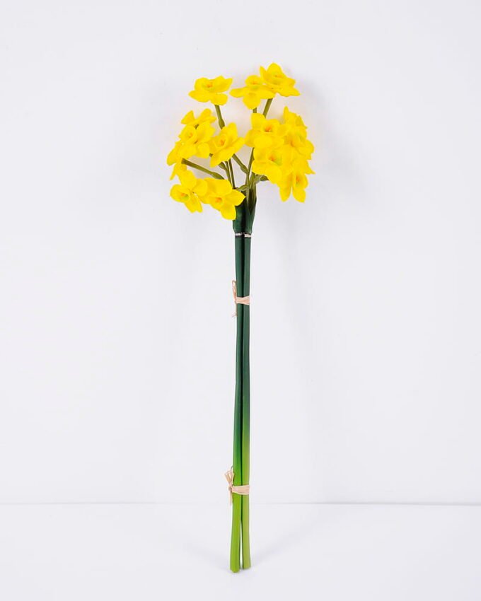 Artificial Flower Daffodil Bouquet 3 GS-41520027-Y1_2 Artificial Flower 14*50cm Daffodil Bouquet*3 GS-41520027-Y1 Single Flowers YeahFlower is one of Chinese leading OEM manufacturers and exporters , supplying the silk flowers, wholesale artificial trees