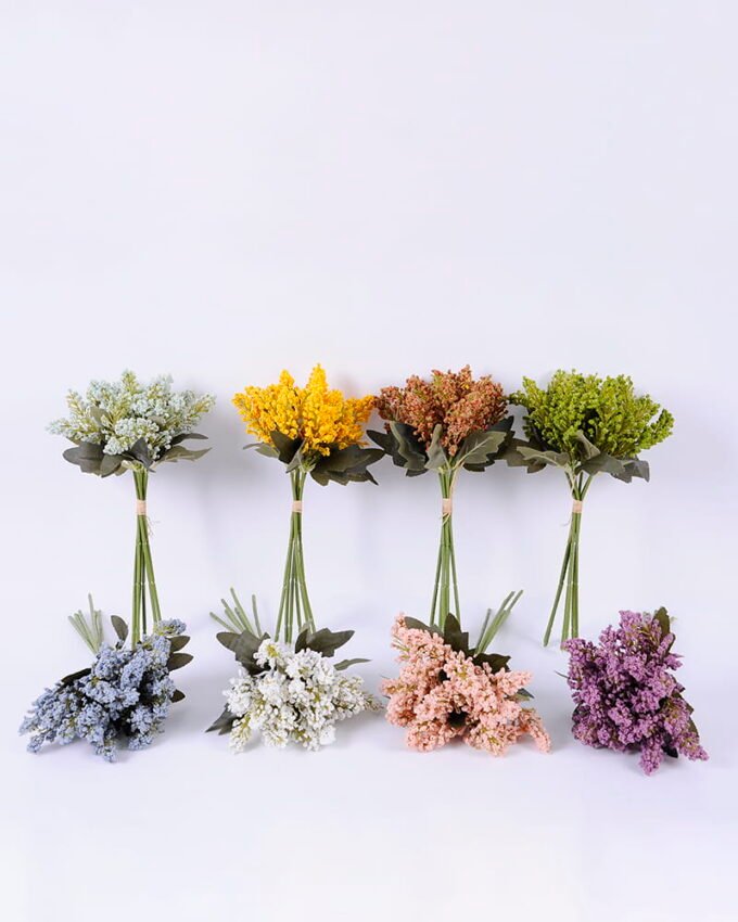 Artificial Flower 19*32cm Grass Bouquet*6 GS-26220095-G1 Bouquet YeahFlower is one of Chinese leading OEM manufacturers and exporters , supplying the silk flowers, wholesale artificial trees