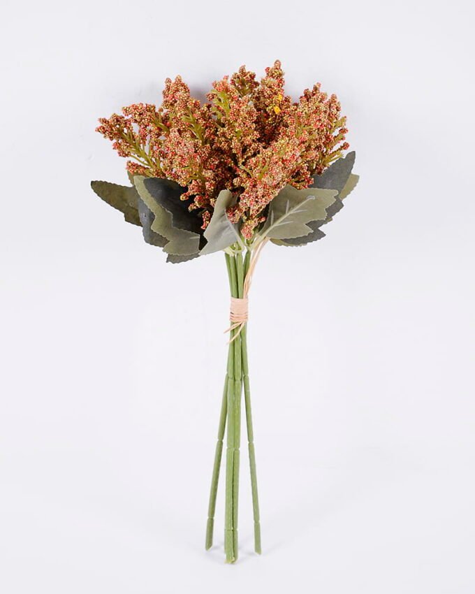 Artificial Flower 19*32cm Grass Bouquet*6 GS-26220095-O1 Bouquet YeahFlower is one of Chinese leading OEM manufacturers and exporters , supplying the silk flowers, wholesale artificial trees