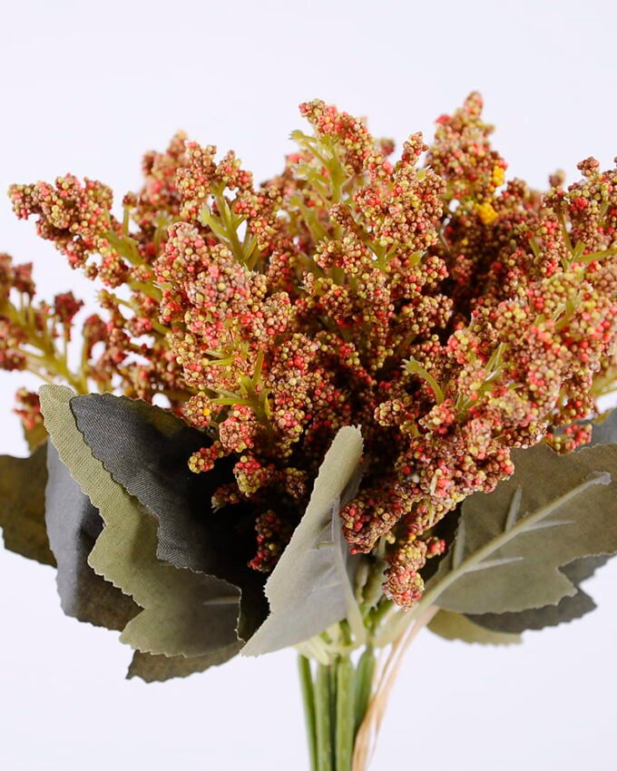 Artificial Flower 19*32cm Grass Bouquet*6 GS-26220095-O1 Bouquet YeahFlower is one of Chinese leading OEM manufacturers and exporters , supplying the silk flowers, wholesale artificial trees