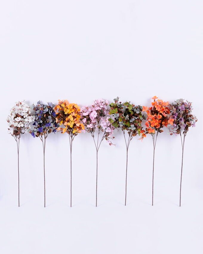 Artificial Flower 18*67cm Hydrangea spray*3 GS-26220109-G1 Single Flowers YeahFlower is one of Chinese leading OEM manufacturers and exporters , supplying the silk flowers, wholesale artificial trees
