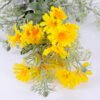 Artificial Flower 16*61cm Mum Bouquet*4 GS-26220093-O1 Bouquet YeahFlower is one of Chinese leading OEM manufacturers and exporters , supplying the silk flowers, wholesale artificial trees