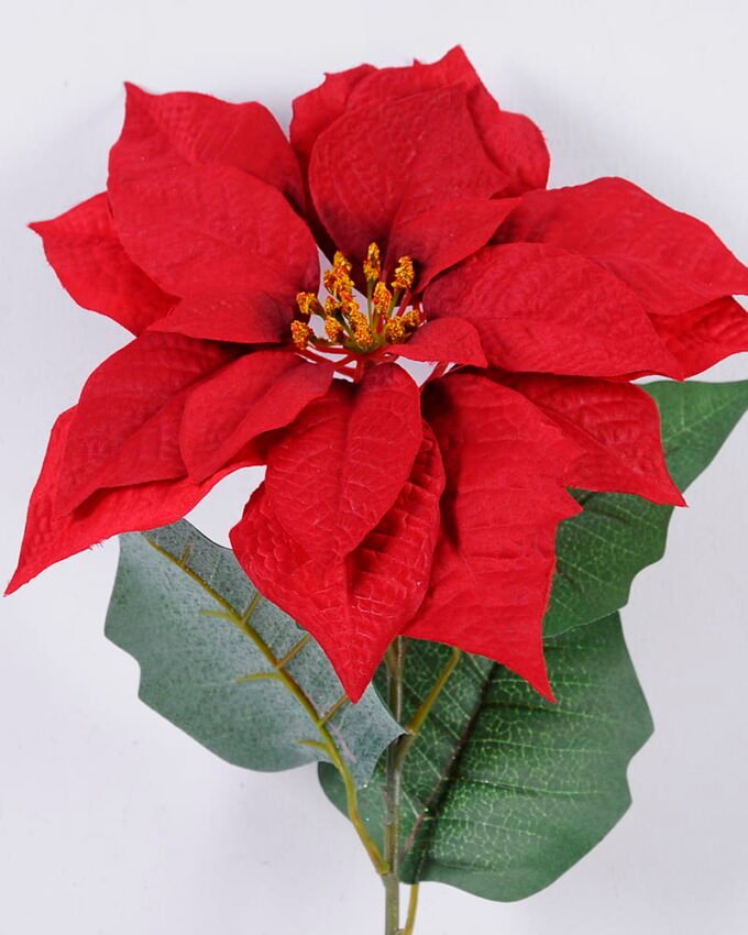 Artificial Flower 23*74cm Poinsettia GS-61420008 Christmas Item YeahFlower is one of Chinese leading OEM manufacturers and exporters , supplying the silk flowers, wholesale artificial trees