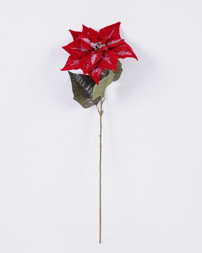 Artificial Flower 26*74cm Poinsettia GS-61420009 Christmas Item YeahFlower is one of Chinese leading OEM manufacturers and exporters , supplying the silk flowers, wholesale artificial trees