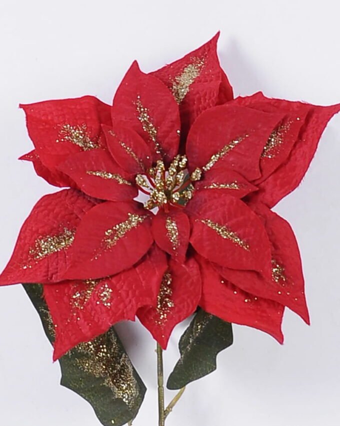 Artificial Flower 25*75cm Poinsettia GS-61420010 Christmas Item YeahFlower is one of Chinese leading OEM manufacturers and exporters , supplying the silk flowers, wholesale artificial trees